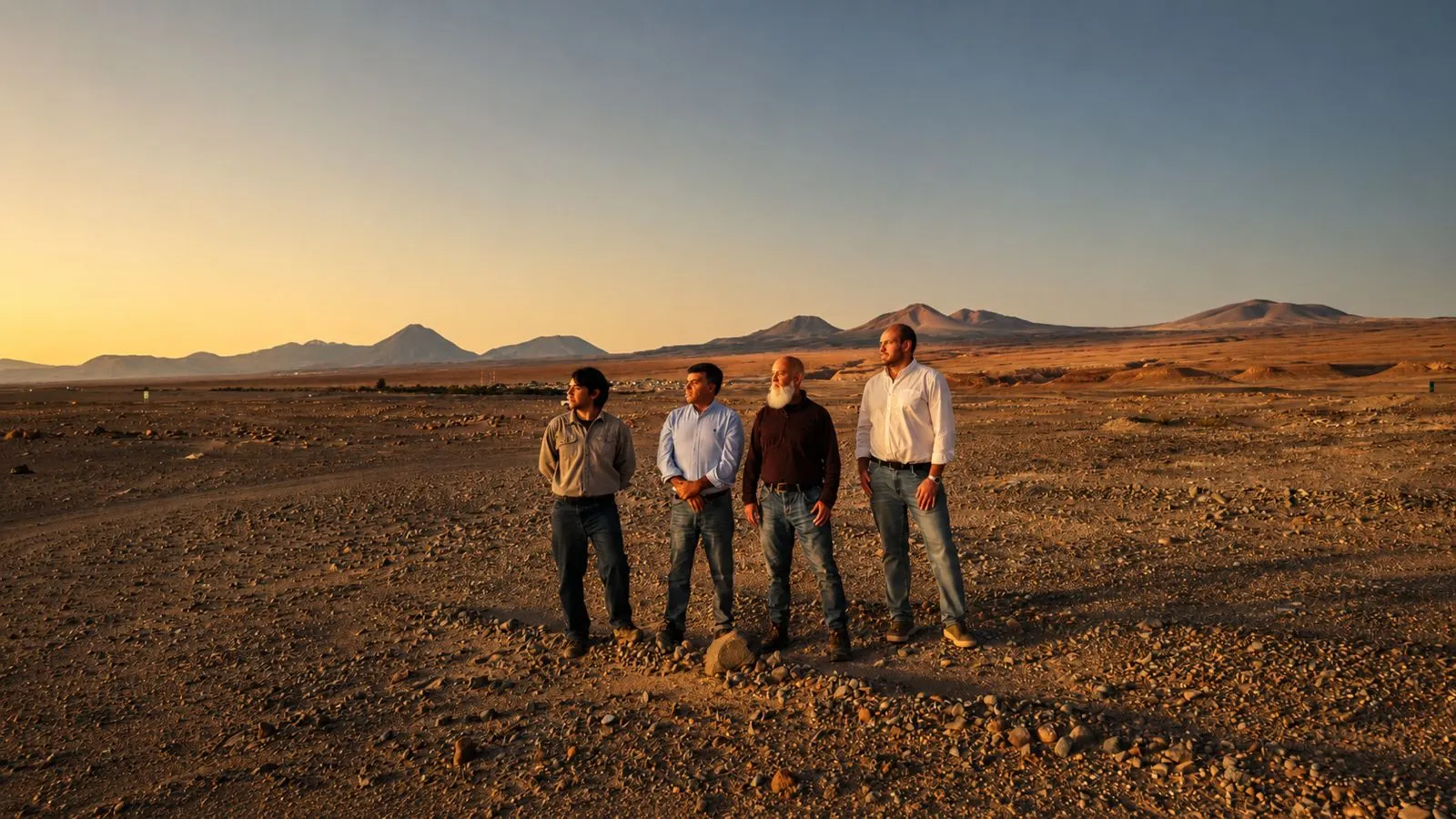 Equipo de Xponencial en el desierto de Atacama